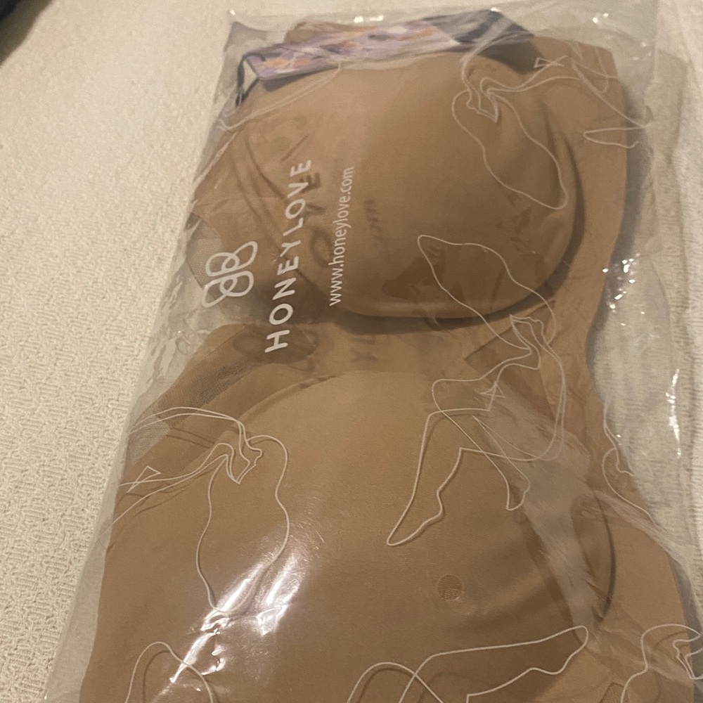 Honeylove Beige Strapless Bra - Picture 4 of 5